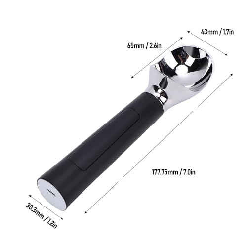 Pala para helado calentada de aleación de zinc con batería recargable de 2000 mAh 8