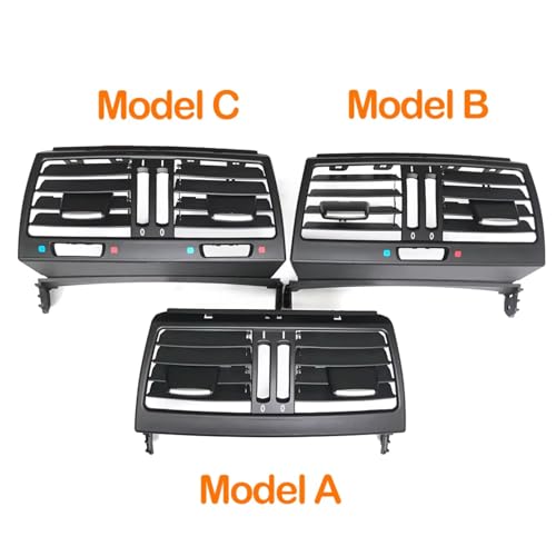 Grille d'aération arrière pour BMW X6 E72 2007-2013 modèle A console