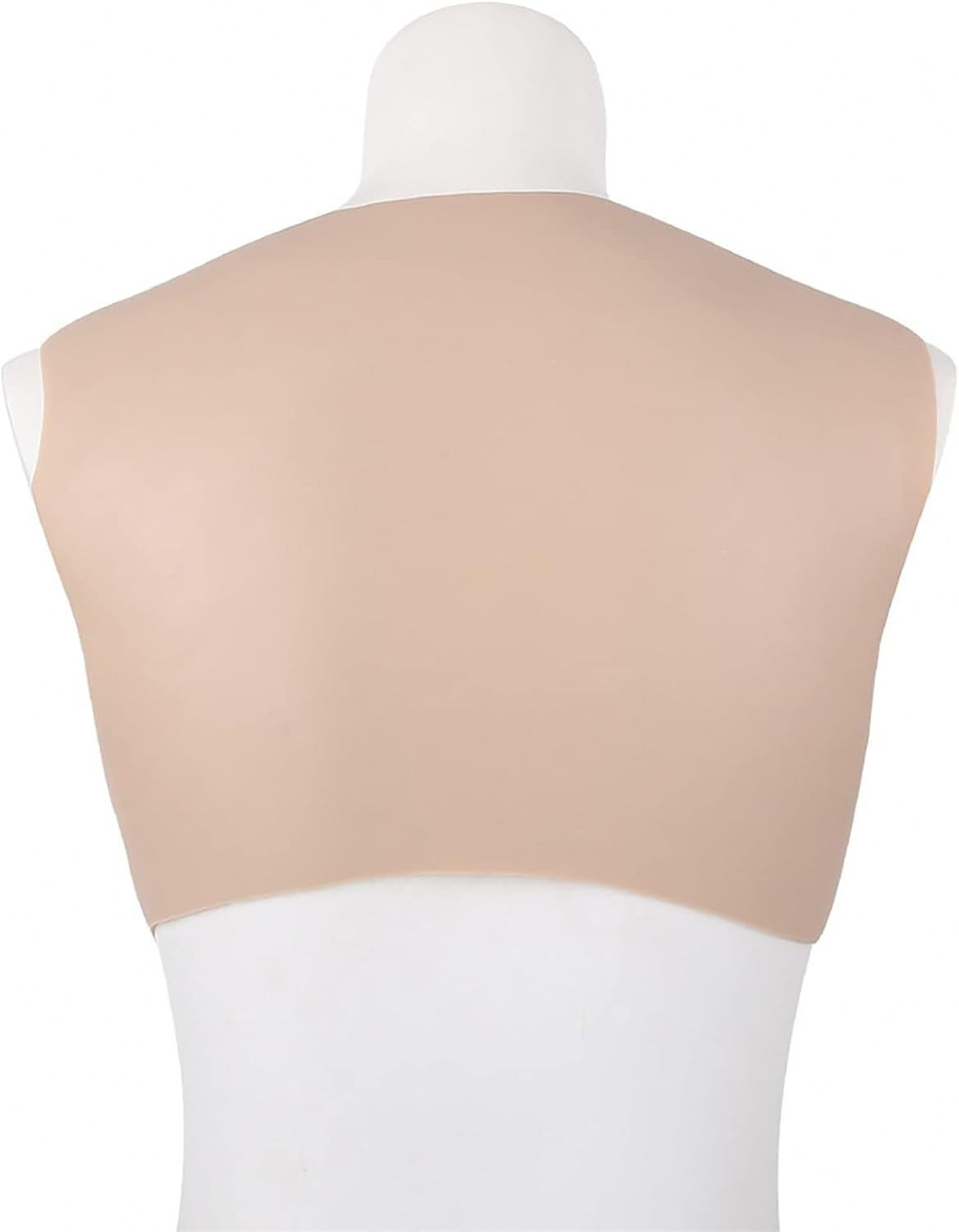Forme Poitrine Crossdresser Plaque Mammaire Silicone Demi-Corps col Rond Court, Rembourrage Coton Doux pour Drag Queen, Mastectomie, transgenre (Taille : H Cup, G Cup C, G Cup C