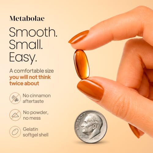 TryMetabolae Ceylon Cinnamon Softgels with MCT Oil