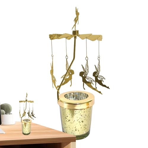 Rotary spi-nning Candle Holder spi-nning Candle Holders Ange