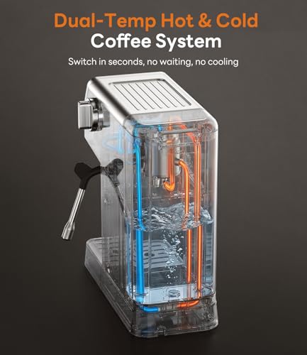 Semi-Automatic Espresso Machine with Wand