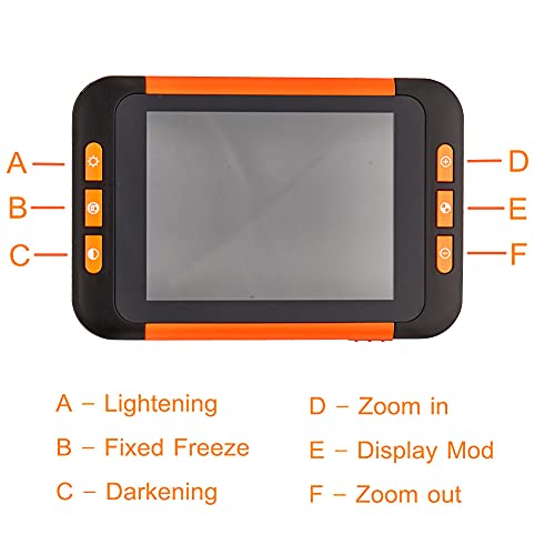 Joyweng 3.5 Inch Lcd Portable Video Digital Magnifier Electronic Reading Aid For Low Vision - Ideal Aide For Reading, Writing, Viewing Maps, Books #TOP1