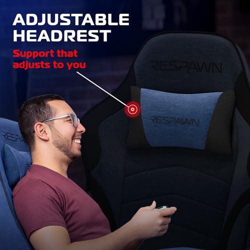 Image of Respawn 900 Gaming Recliner Chair with Footrest, Cup Holder and Swivel