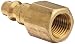Dixon Valve & Coupling DCP20B Brass Air Chief Industrial Interchange Quick-Connect Air Hose Fitting, Plug, 1/4" Coupling x 1/4" NPT Female (Pack of 10)