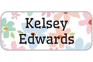 Custom Mini Name Bubbles for Daycare: 85 Labels for Clothing, Items, Daycare Identification