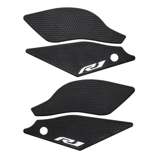 Autocollants latéraux pour réservoir de carburant de moto YZF R1 R1M protecteur anti-glisse