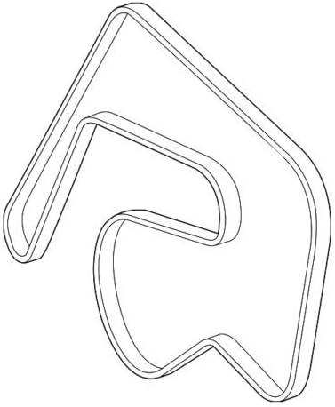 Genuine Mercedes-Benz Serpentine Belt 002-993-28-96