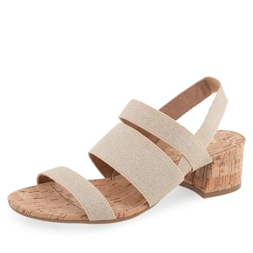 Sandale à talon Aerosoles en tissu élastique pour vos soirées d'été