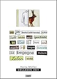  Herta Müller: Collagen 2021 – Poster-Kalender – Format 49,5 x 68,5 cm