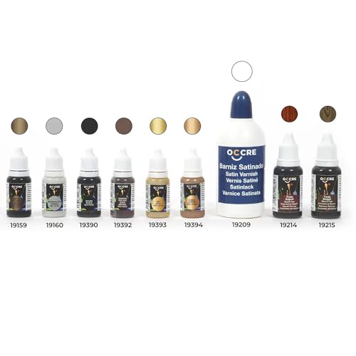 Occre Pack Pinturas, Tinte y Barniz para Maqueta Barco Albatros