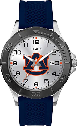 Image of Timex Tribute Men's Collegiate Gamer 42mm Watch - Georgia Bulldogs with Black Silicone Strap