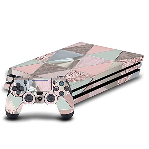 Autocollant Vinyle Pastels Doux PS4 Pro - Skin de Protection Console et Manette DualShock 4