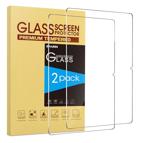 SPARIN 3 Pack Screen Protector Compatible with Samsung Galaxy Tab A 8.0 (2019, SM-T290 WiFi Version), Tempered Glass, Alignment Frame