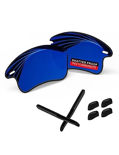 Image of PRO+ Polycarbonate Replacement Lenses & Rubber Kits for Oakley Fast Jacket Series Sunglasses
