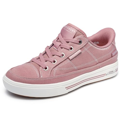 Image of Skechers Women's Arcade See Ya There | Casual sneaker, Patented Skechers Arch Fit insole with Podiatrist-Certified Arch Support, Slip-Ins, Machine Washable