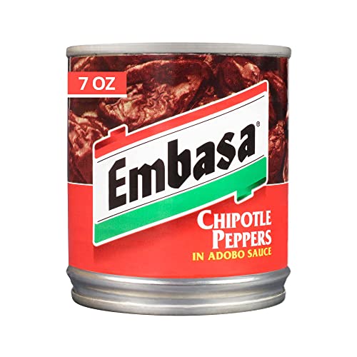 Image of EMBASA Chipotle Peppers in Adobo Sauce, 7 Oz Can (12-pack)