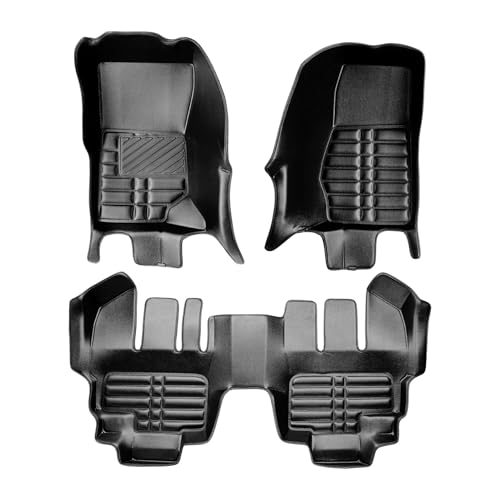 Tapis de voiture Jeep Wrangler JK en cuir 5D de qualité supérieure