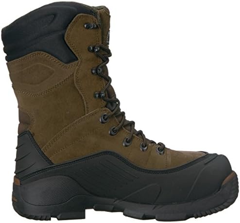 Rocky FQ0007465 Men's BRN 9" RWP Steel Toe Men'sS Whole 9 Work Boots Brown | Image 5