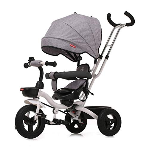 Why Should You Buy Kids' Tricycles Foldable Child Tricycle Solid Tire 4-in-1 for 6 Months to 6 Years...