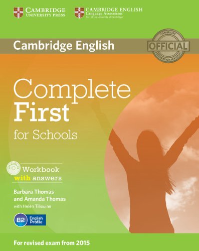 Complete First Certificate For School. Workbook with Answers with Audio CD [Lingua inglese]