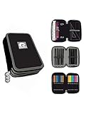 Plumier de gran capacidad Baggy 2018 Estuches, 26 cm, Negro, poliéster