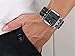 MINILUJIA Men Cool Digital Watch Binary Time LED Display Waterproof with Rubber Band Unique Creative Fashion Sport Wristwatches One PCS (Black)