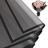 woric 25 Sheets Black Flower Wrapping Paper, Graduation Waterproof Floral Bouquet Paper for Florist Supplies Graduation Birthday Party Favor Gift Crafts