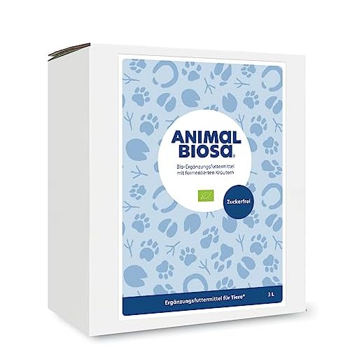 Animal Biosa 3 Liter, Bio Nahrungsergänzungsmittel für Tier mit lebenden Milchsäurebakterien, für Haustiere wie Hunde, Pferde, Katzen, Stallvieh