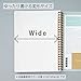 KOKUYO Sooofa Soft Ring Notebook, 0.2 inch (4 mm) Grid Ruled, 80 Sheets, B6 Deformation, Set of 5 Colors, Japan Import (SU-SV748S4)
