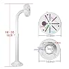 Security Camera Mount Bracket, Dome Camera Mount Universal Camera Wall Mounting Bracket/IP Camera for CCTV Security Camera, L Type (16-25 inch)