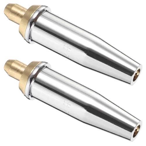 VILLFUL 2 piezas Punta de Corte para Antorcha de Soldadura de Cobre Resistente Repuesto para Soldar con Propano Compacto y Fácil Instalación Accesorio Duradero para Herramientas de Corte