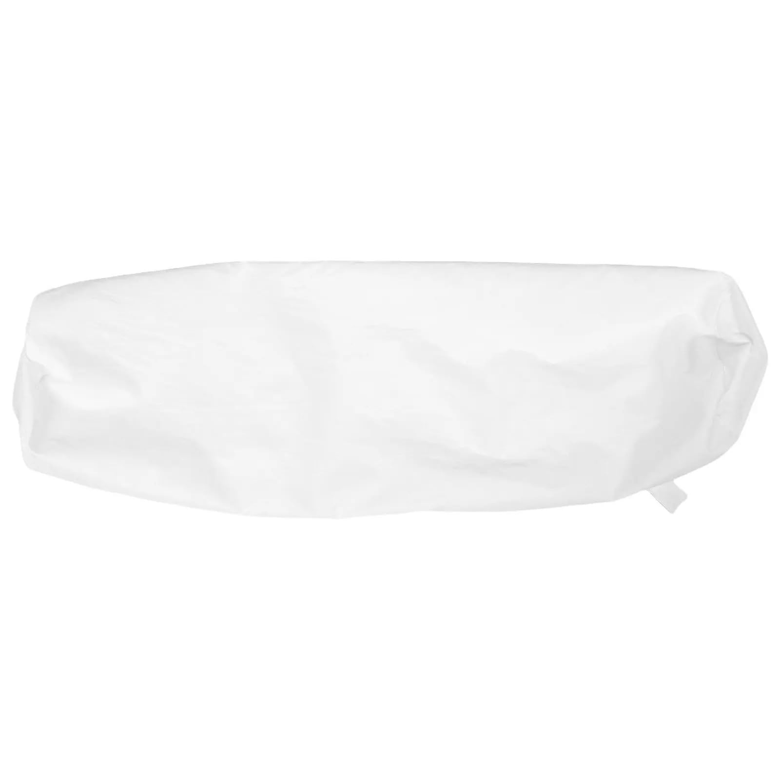 Cylindrical Pillowcase Round Neck Pillow Case Cover Cylindrical Cushion Bolster Inner Sleeve White Cervical Support Roll Hidden Zipper Soft