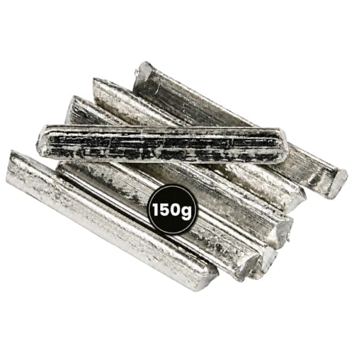 Creativ 13055 Zinn Bar 150g Gewicht 10 Stück