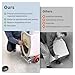 Toilets Installation Carts,Toilets Dolly Lifting for Plumbers Portable,Portable Foldables Supports Tool for Plumbers,Liftings Tool with Wheelses