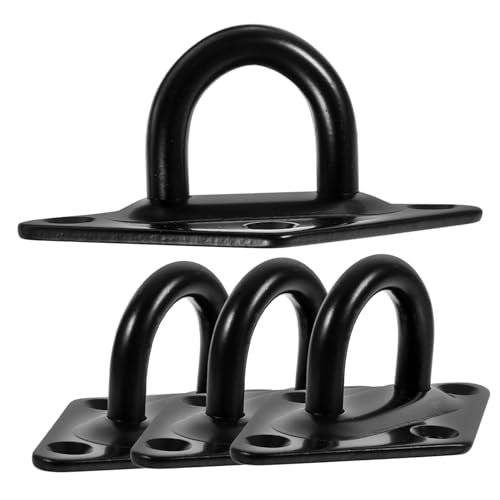 Abaodam 4Piezas Inoxidable Para Pared Instalación y Portátil Para Colgar Ventiladores y Otros