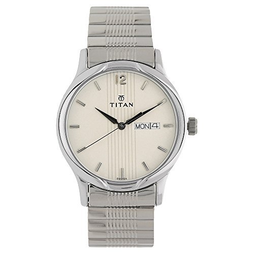 Titan Store Titan Karishma Analog Silver Dial Men's Watch - Image 2