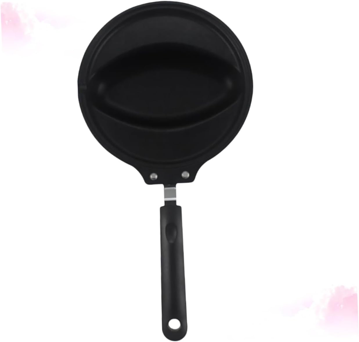 Non Stick Omelette Egg Frying Pan with Mold for Omelet Rice Cookware for Home Use Black