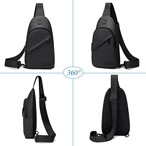 UBORSE Zaino Monospalla Uomo Impermeabile