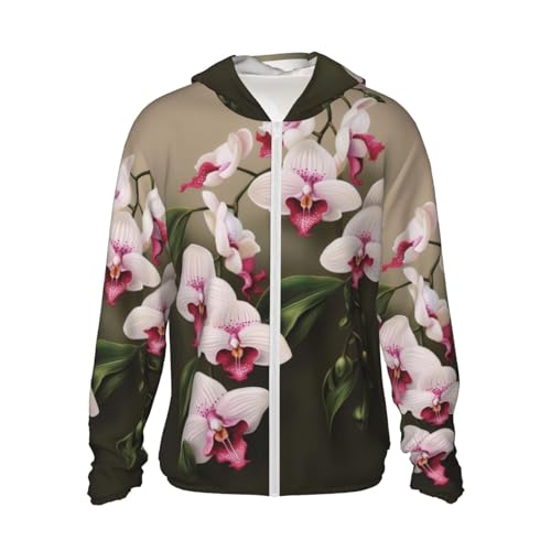 Chemise de soleil légère zippée | Sweat à capuche anti-UV pour randonnée et sorties en plein air