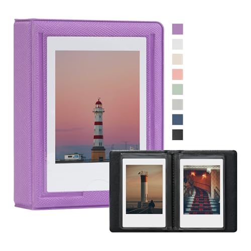 Instax Mini Photo Album for 2x3 Pictures (Purple)