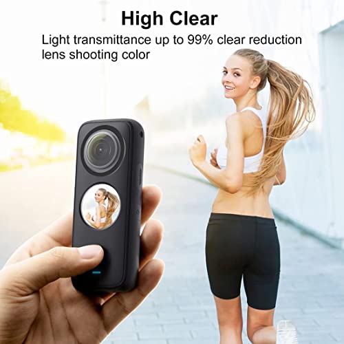 Image of Insta 360 X2 Pro Lens Guard Shockproof Protective Frame Cover | Action Camera Accessories Anti-Drop Cage Housing Sports Camera Compatible Insta 360 X2