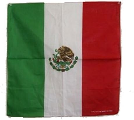 Mexico Mexican 22"x22" Cotton Bandana