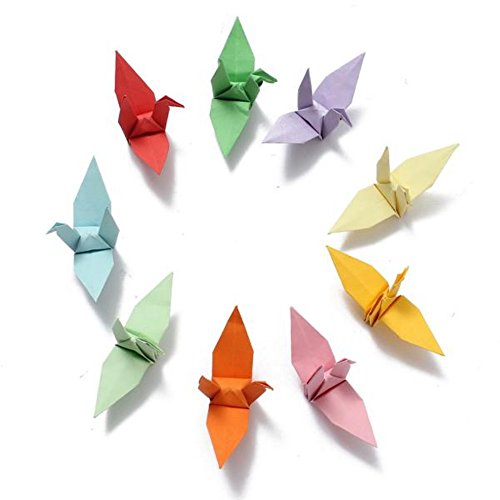 Amazon | amzmonnsuta 520PCS 折り紙 両面 千羽鶴用 おりがみ