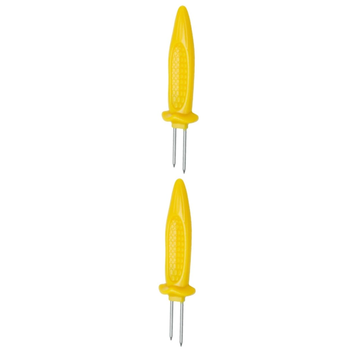 Outils pour épis de maïs UPKOCH en acier inoxydable pour un barbecue rustique durable