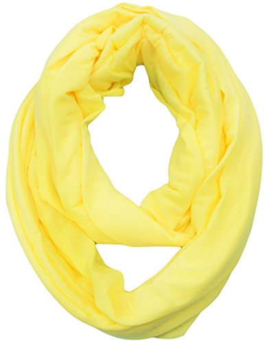 KMystic Large Solid Color Infinity Loop Jersey Scarf