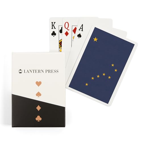 Alaska State Flag naipes póker 52 cartas para adultos