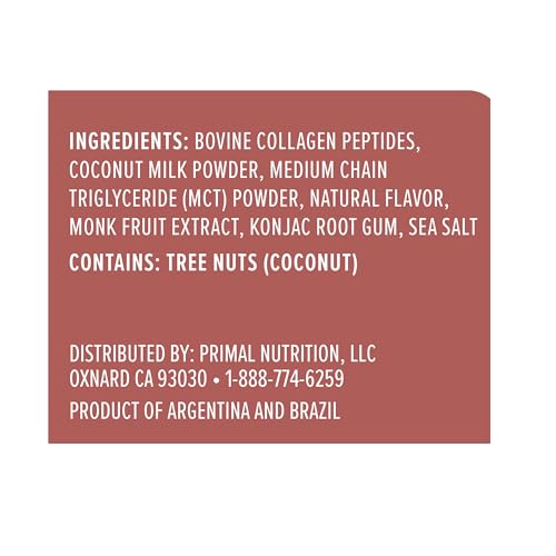 image for Primal Kitchen Hazelnut Collagen Creamer Powder, Collagen Peptide Drin