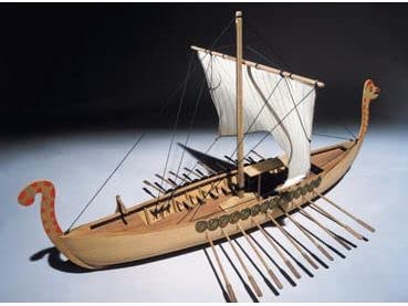 Generico - Mantua Model 780 - NAVE VIKINGA - 1:40 - Komplettes Montageset aus Holz und Metall zur Selbstmontage