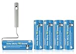 Extra Sticky Large Surface Lint Roller, 16cm/6.3'' Giant Lint Roller for Pet Hair, Lint Remover Roller for Cat Hair, Clothes, Furniture (1 Handle + 450 Sheets)